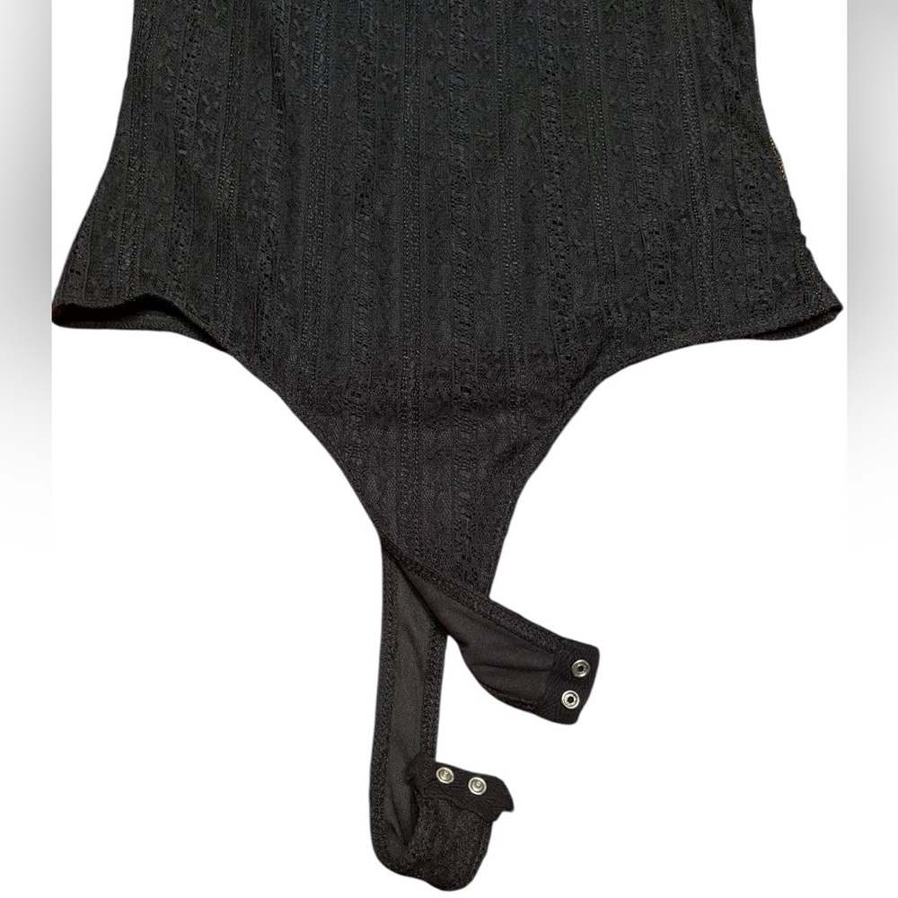 Willow + Root Black Lace Bodysuit Size S - Picture 9 of 12